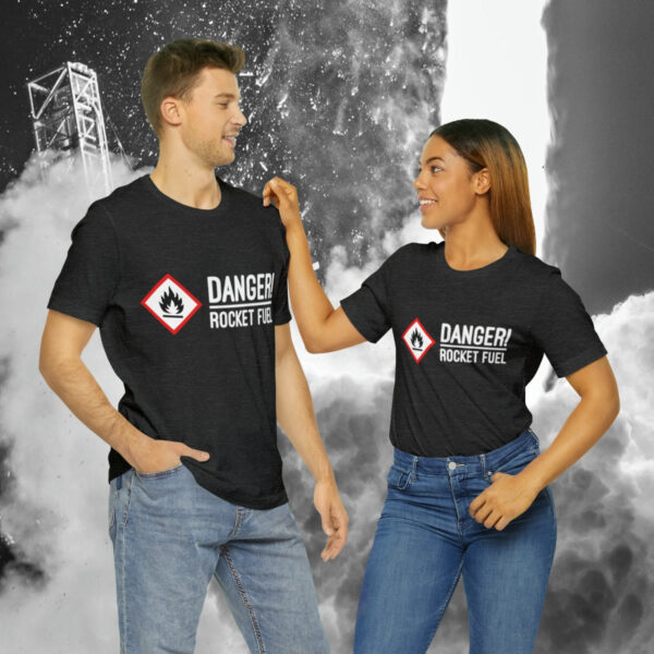 Rocket Fuel Theme - Unisex Tee (Multiple Colors and Sizes) - Image 4