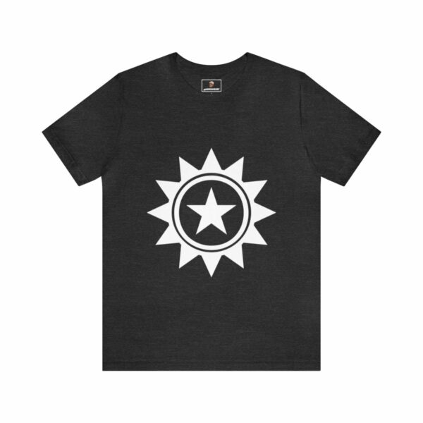 The Lone Star (White/White) - Unisex Tee (Multiple Colors and Sizes) - Image 13