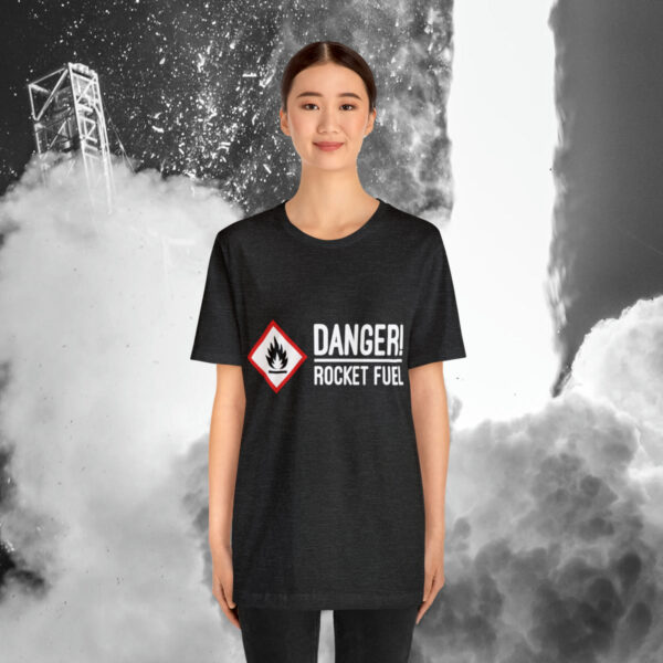 Rocket Fuel Theme - Unisex Tee (Multiple Colors and Sizes) - Image 2