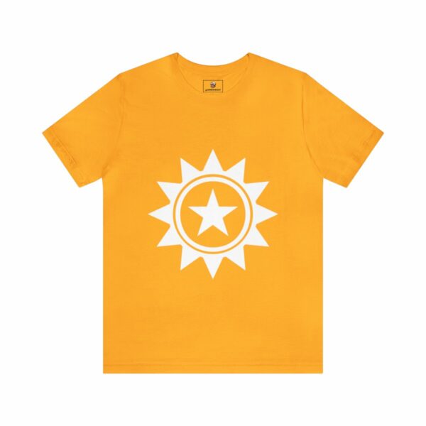The Lone Star (White/White) - Unisex Tee (Multiple Colors and Sizes) - Image 8