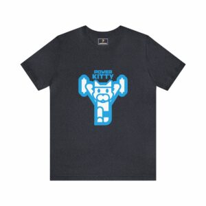 Power Kitty (Blue) - Unisex Tee (Multiple Colors and Sizes)