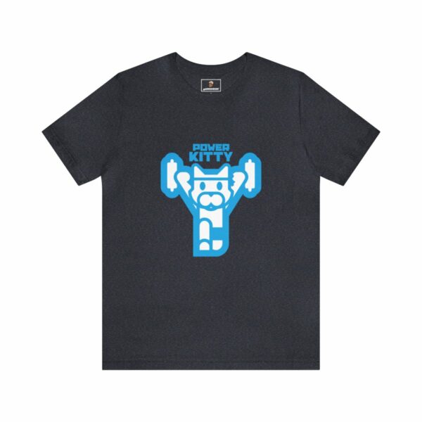 Power Kitty (Blue) - Unisex Tee (Multiple Colors and Sizes)