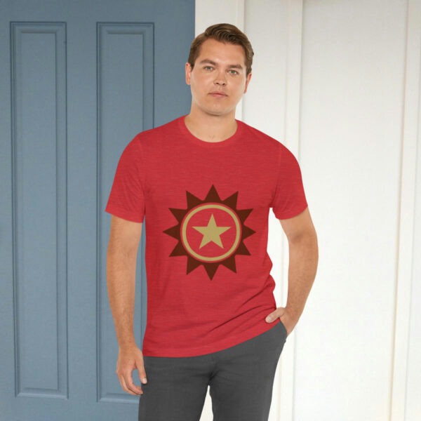 The Lone Star (Brick/Putty) - Unisex Tee (Multiple Colors and Sizes) - Image 2