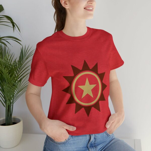 The Lone Star (Brick/Putty) - Unisex Tee (Multiple Colors and Sizes) - Image 3