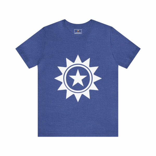 The Lone Star (White/White) - Unisex Tee (Multiple Colors and Sizes) - Image 12