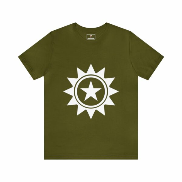 The Lone Star (White/White) - Unisex Tee (Multiple Colors and Sizes) - Image 9