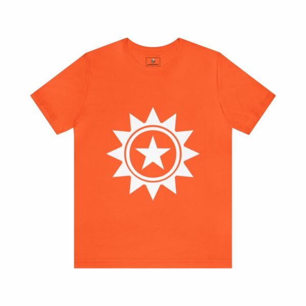 The Lone Star (White/White) - Unisex Tee (Multiple Colors and Sizes) - Image 4