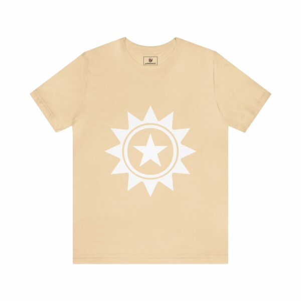 The Lone Star (White/White) - Unisex Tee (Multiple Colors and Sizes) - Image 7