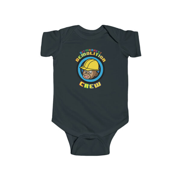Demolition Crew/Blast Area Below - Infant Fine Jersey Bodysuit