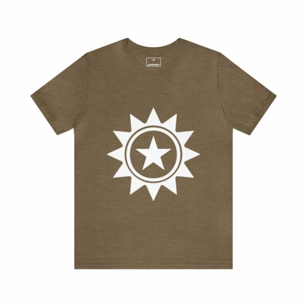 The Lone Star (White/White) - Unisex Tee (Multiple Colors and Sizes)