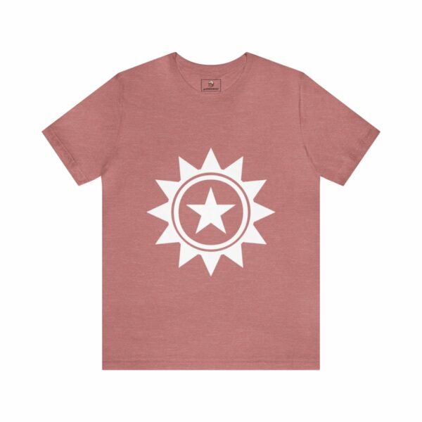 The Lone Star (White/White) - Unisex Tee (Multiple Colors and Sizes) - Image 5