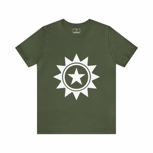 The Lone Star (White/White) - Unisex Tee (Multiple Colors and Sizes) - Image 11