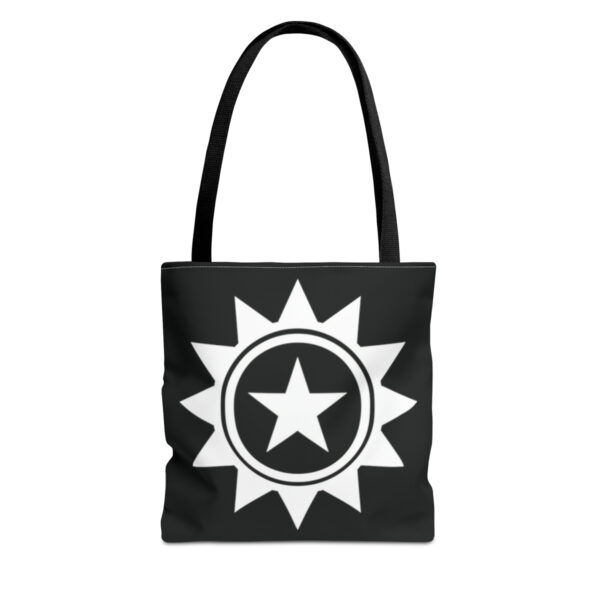 The Lone Star (Black/White) - Tote Bag - Image 5