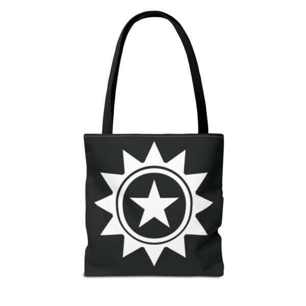 The Lone Star (Black/White) - Tote Bag - Image 6