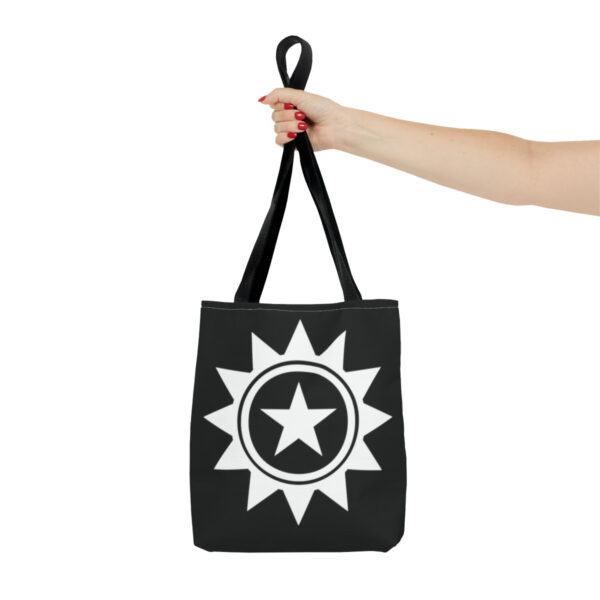 The Lone Star (Black/White) - Tote Bag - Image 8