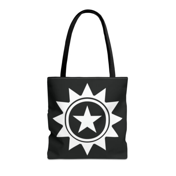 The Lone Star (Black/White) - Tote Bag - Image 9