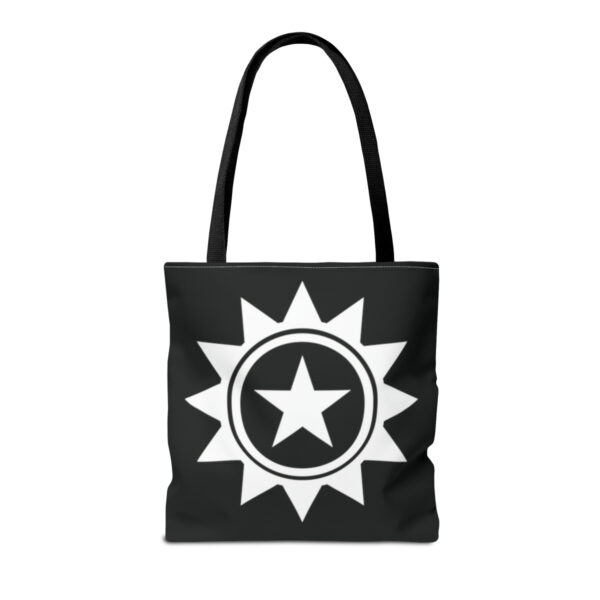 The Lone Star (Black/White) - Tote Bag - Image 10