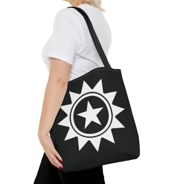 The Lone Star (Black/White) - Tote Bag - Image 12