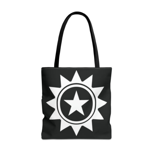 The Lone Star (Black/White) - Tote Bag - Image 13