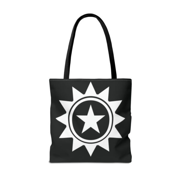 The Lone Star (Black/White) - Tote Bag - Image 14