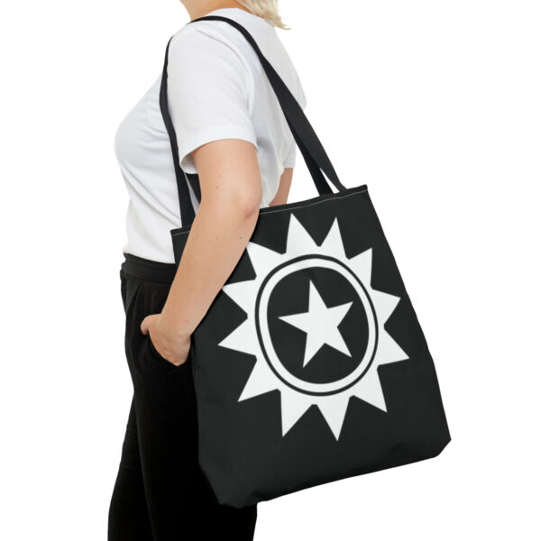The Lone Star (Black/White) - Tote Bag - Image 16