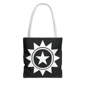 The Lone Star (Black/White) - Tote Bag