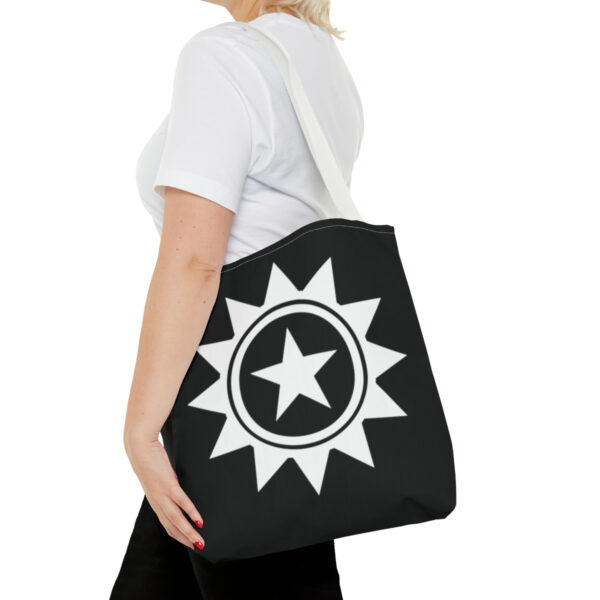 The Lone Star (Black/White) - Tote Bag - Image 20