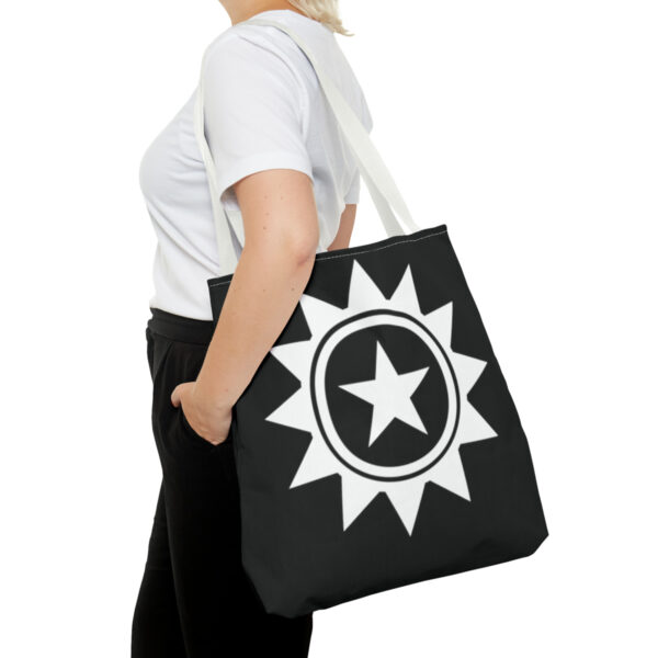 The Lone Star (Black/White) - Tote Bag - Image 24