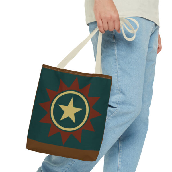 The Lone Star (Brick/Putty) - Tote Bag - Image 3