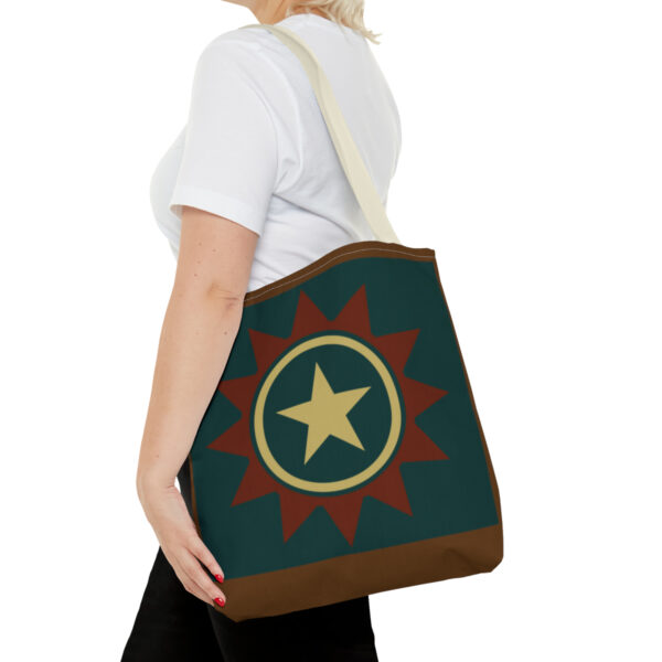 The Lone Star (Brick/Putty) - Tote Bag - Image 8
