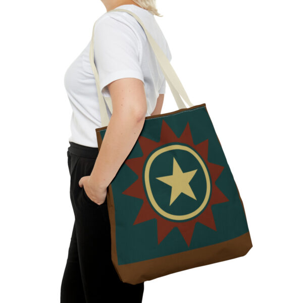 The Lone Star (Brick/Putty) - Tote Bag - Image 12