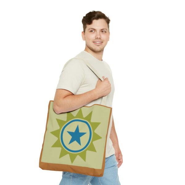 The Lone Star (Blue/Green) - Tote Bag - Image 11