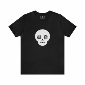 Hypno-Skull (Black/White) - Unisex Tee (Multiple Colors and Sizes)