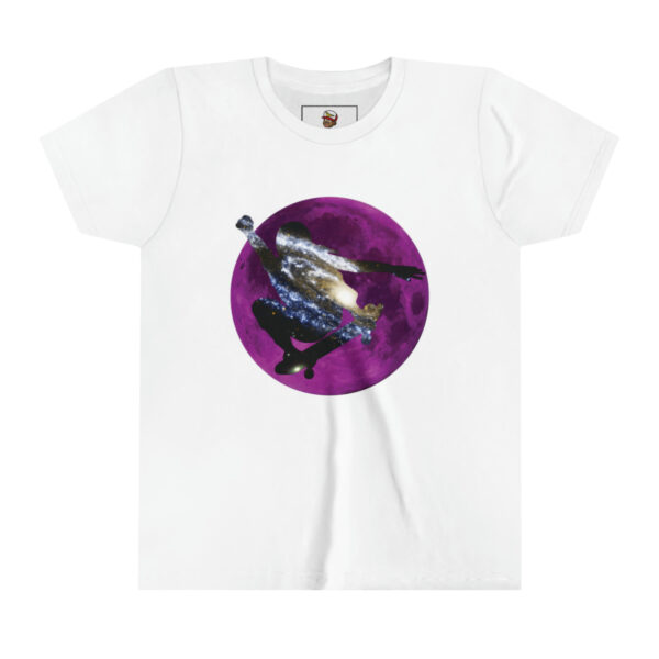 Galaxy Skater/Purple Moon Theme - Youth Short Sleeve Tee