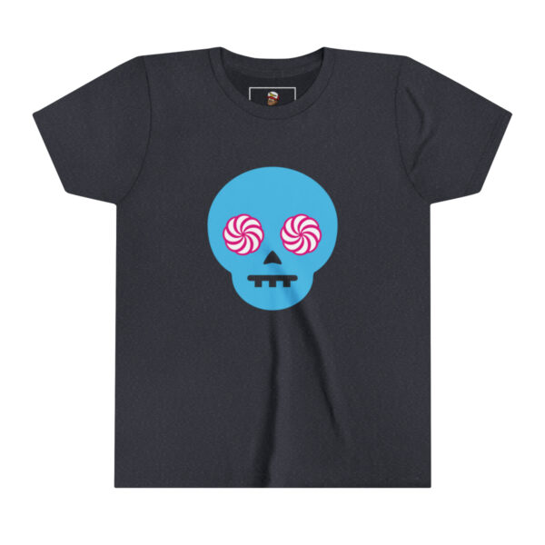 Hypno-Skull (Blue/Pink) - Youth Short Sleeve Tee