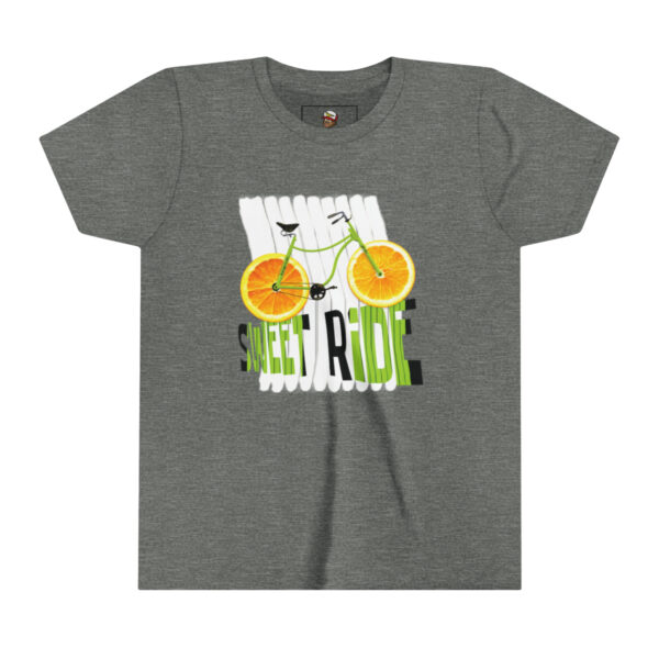 Tangeride Glide Vert Stripe - Youth Short Sleeve Tee - Image 3