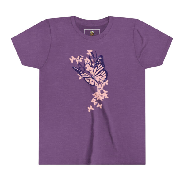 Free Butterfly - Youth Short Sleeve Tee - Image 5