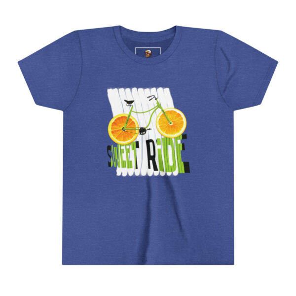 Tangeride Glide Vert Stripe - Youth Short Sleeve Tee - Image 5