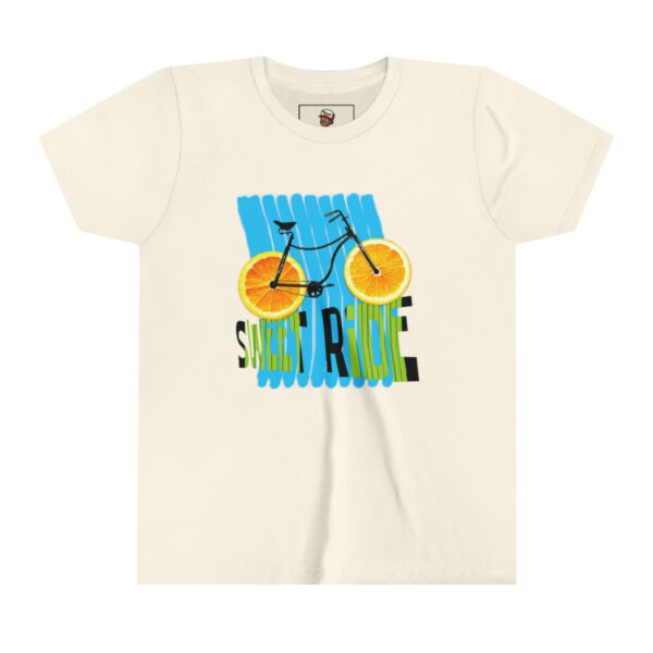 Tangeride Glide Vert Stripe - Youth Short Sleeve Tee - Image 4