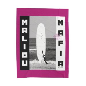 Malibu Mafia/Tommy 2-Gun - Velveteen Plush Blanket