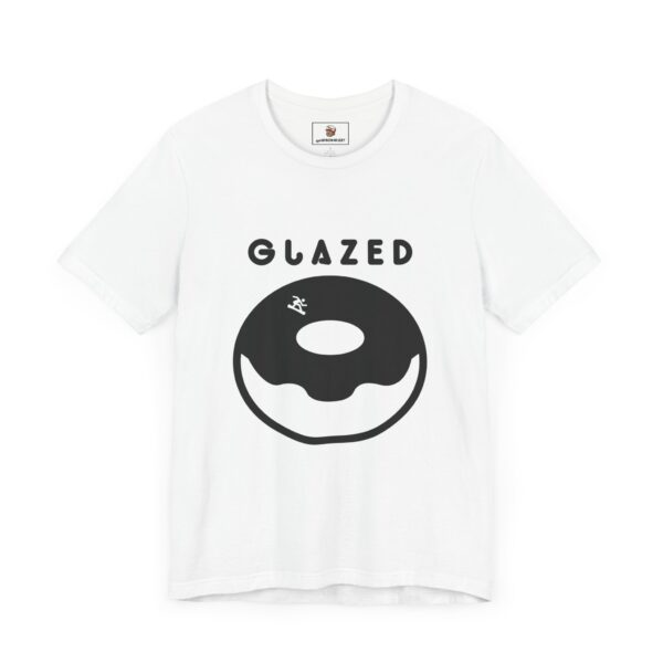 Glazed/Snowboarder - Unisex Tee (Multiple Colors and Sizes) - Image 2