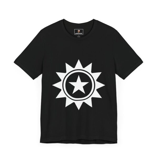The Lone Star (White/White) - Unisex Tee (Multiple Colors and Sizes) - Image 4