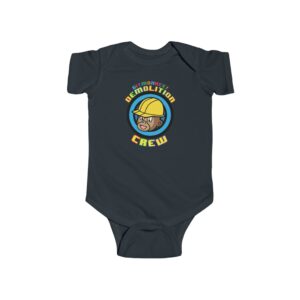 Demolition Crew/Blast Area Below - Infant Fine Jersey Bodysuit