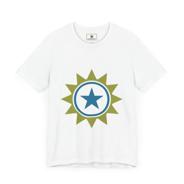 The Lone Star (Green/Blue) - Unisex Tee (Multiple Colors and Sizes) - Image 2