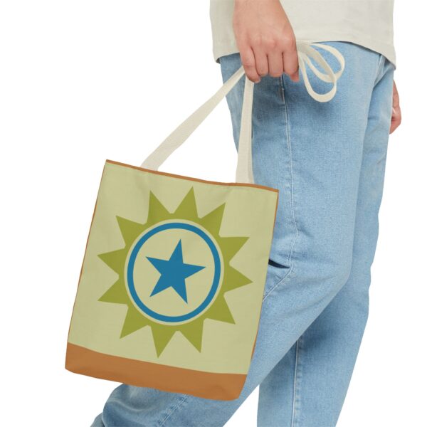 The Lone Star (Blue/Green) - Tote Bag - Image 2