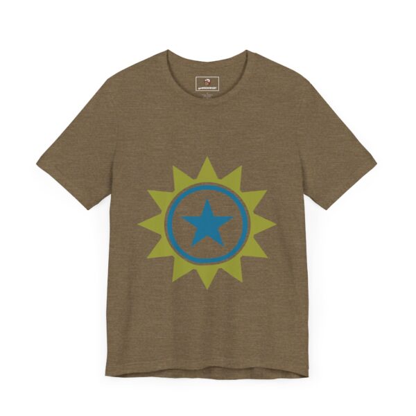 The Lone Star (Green/Blue) - Unisex Tee (Multiple Colors and Sizes) - Image 4