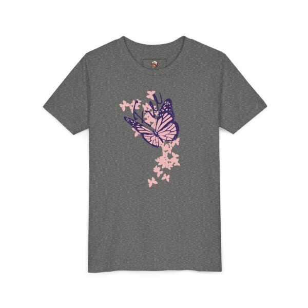 Free Butterfly - Youth Short Sleeve Tee (Multiple Colors and Sizes) - Image 2