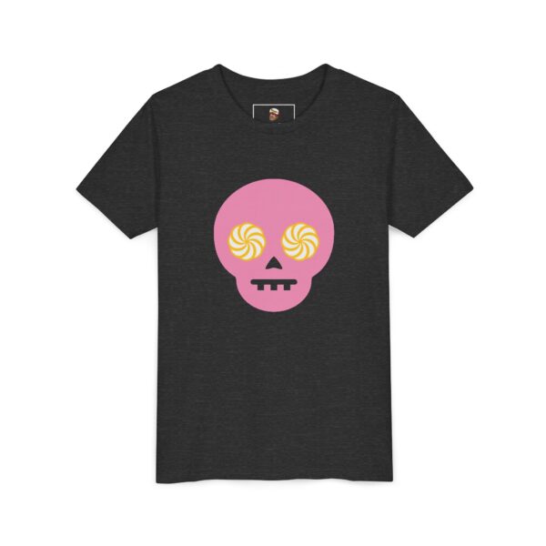 Hypno-Skull (Pink/Yellow) - Youth Short Sleeve Tee (Multiple Colors and Sizes)