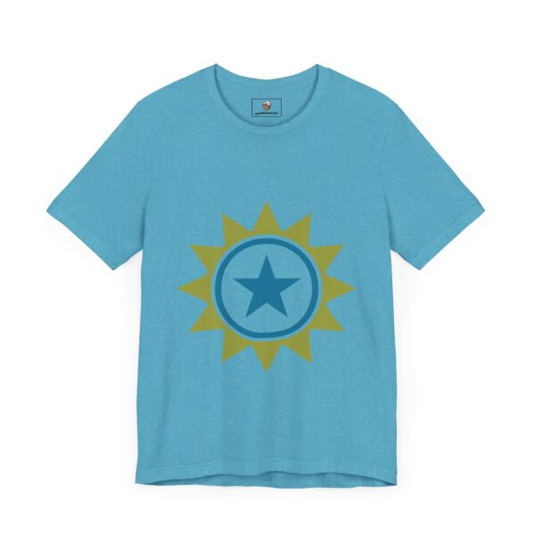 The Lone Star (Green/Blue) - Unisex Tee (Multiple Colors and Sizes) - Image 8