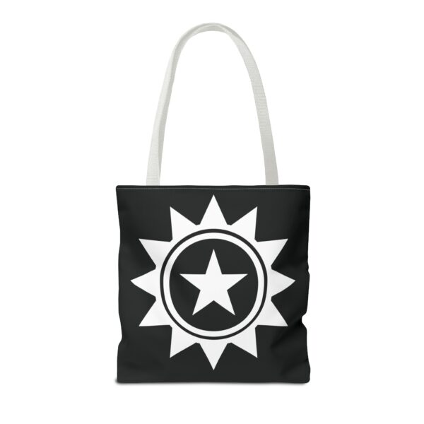 The Lone Star (Black/White) - Tote Bag - Image 3
